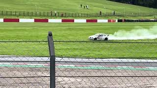 Donington Park 2024 750 Weekend BMW Off Terminal Damage [upl. by Mike]