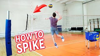 How to Spike a Volleyball Best Tutorial For Begginers [upl. by Lane]