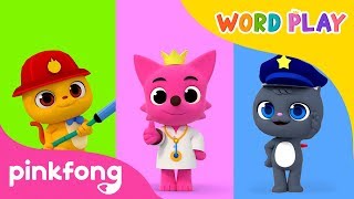 Jobs  Word Play  Pinkfong Songs for Children [upl. by Eckardt388]