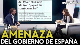 España amenaza a la CEOE con la subida salarial y se niega a aceptar sus condiciones Olcese [upl. by Falito]