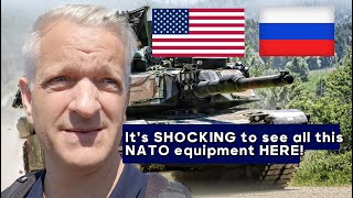 US ARMY VET reacts Its SHOCKING to see all this NATO equipment in MOSCOW MoscowPhotog [upl. by Eycal]