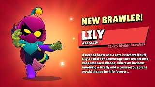 Am deblocat noul brawleri Lily🌻🌹 [upl. by Sessler]