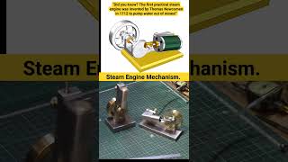 Steam Engine Mechanism in Action mechanism steam engineering 3ddesign 3d animation [upl. by Aerahs968]