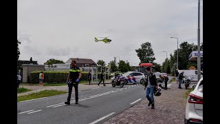 Zwaar ongeval tussen fietser en motor Noordlandseweg N211 ‘sGravenzande [upl. by Mirth101]