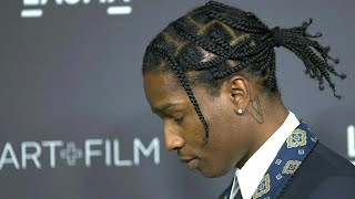 Bewährungsstrafe für USRapper ASAP Rocky  AFP [upl. by Roxane]