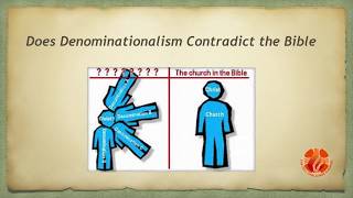 Does the Bible Teach Protestant Denominatonalism [upl. by Nnaitak]