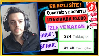 1 Dakikada 10000 Tiktok Takipçi Hilesi  Ücretsiz Bedava Tiktok Takipçi Hilesi [upl. by Axela]