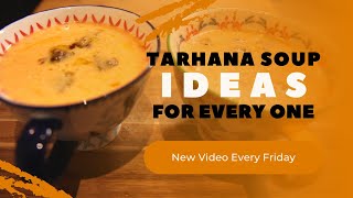 SOUP RECIPE  Aegean Tarhana Soup  Have you tried it with mushrooms and milk  ASMR soup [upl. by Aicercul]