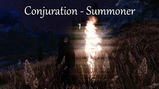 Skyrim  Conjuration  Summoner Ordinator Exploration  1 [upl. by Nosned871]