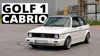 VW Golf 1 Cabrio  rentowna renowacja [upl. by Arfihs342]