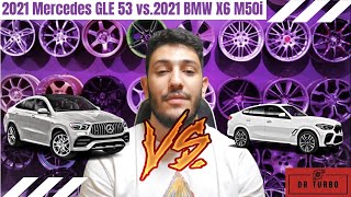 Mercedes GLE 53 VS BMW X6 m50i [upl. by Kulda]