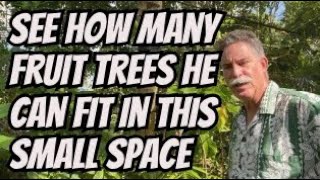 How Many Fruit Trees Can He Fit In This Small Space [upl. by Diane]