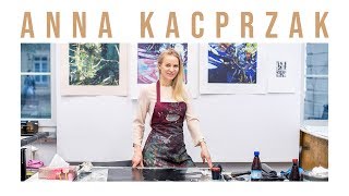 Anna Kacprzak  Proces Tworzenia Grafiki  Serigrafia  Sitodruk [upl. by Eads]