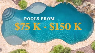 How Much Does A Pool Cost 75 K  150 K  California Pools amp Landscape [upl. by Ennylcaj]