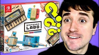 EU VOU CONSEGUIR  Nintendo Labo Variety Kit [upl. by Hibbert600]