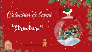 🎄Calendrier de Lavent 30 Décembre quotMini de Laventquot noël tutoriel calendrierdelavent2023 [upl. by Atinit]