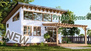 Prefab House on a Budget Affordable Housing Solutions for All  Luxury Smart Living Design [upl. by Norvell649]