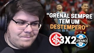 CASIMIRO REAGE INTERNACIONAL 3 X 2 GRÊMIO  CAMPEONATO GAÚCHO 2024  Cortes do Casimito [upl. by Renny706]