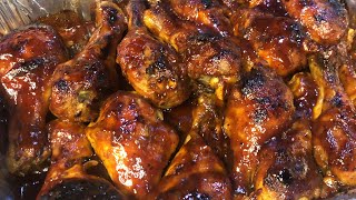 Oven Baked Barbecue Chicken Legs [upl. by Woll]