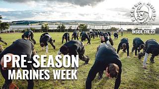 INSIDE THE 23  EXETER CHIEFS  MARINES TRAINING CAMP [upl. by Enelrats]