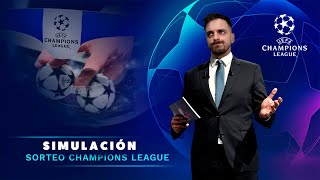 🔴EN DIRECTO SORTEO DE LA CHAMPIONS LEAGUE 202324 · SIMULACIÓN JKCLIFE y PRONÓSTICO [upl. by Claire646]