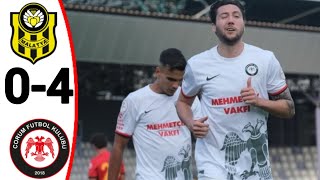 Yeni Malatyaspor vs Çorum FK 04 All Goals and Extended Highlights [upl. by Gwenni]