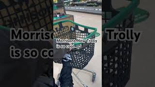 Morrisons New Trolly is nice viral morrisons shorts grocery britain [upl. by Euginimod]