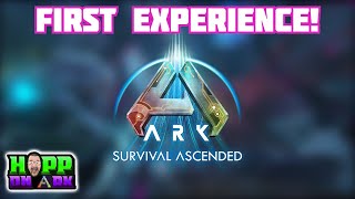 Ark Survival Ascended  First Gameplay Experience [upl. by Aiouqahs]