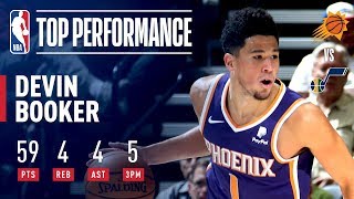 Devin Booker Goes Off For A SeasonHigh 59 Points  March 25 2019 [upl. by Greeley904]