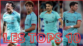 Les 10 des plus gros salaires du FC Barcelone [upl. by Saunders]