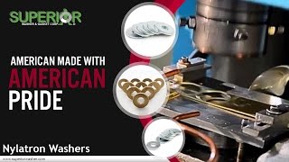 Nylatron Washers From Superior Washer amp Gasket Corp [upl. by Annig380]