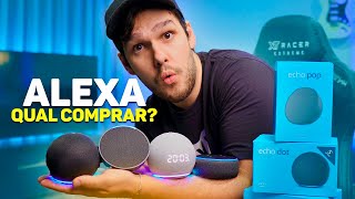 QUAL ALEXA COMPRAR ECHO DOT 3 4 5 ou ECHO POP [upl. by Sira511]