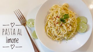 Pasta al Limone  Classic Lemon Pasta Recipe  LEMON PASTA  How to Make Best PASTA AL LIMONE [upl. by Arraeit]