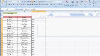 How to Sort Dates By Month and Day Only on Excel [upl. by Eahsed]