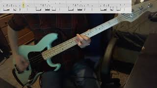 The Smiths  Barbarism Begins at Home Bass Cover with Playalong Tabs [upl. by Ydissak]