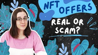 NFT offers on Instagram  Should I sell my art as NFT  How to avoid art scams on social media [upl. by Andreana]