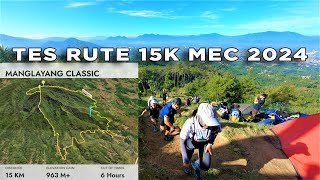 Review Track 15K Manglayang Everesting Challenge 2024  Rute Classic Gunung Manglayang [upl. by Clarey467]