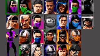 Choose Your Fighter  Ultimate Mortal Kombat SNES Theme [upl. by Tiphany]