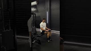 Seated Soleus Calf Raises [upl. by Oicnerolf342]