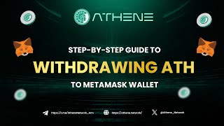 Athene Parthenon  Guide to withdrawing ATH tokens to Metamask wallet [upl. by Beverle81]