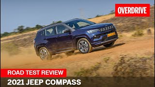 2021 Jeep Compass diesel auto review the best alternative to compact luxury crossovers  OVERDRIVE [upl. by Enilrem]