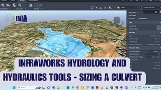 How to Size Culverts in Infraworks Tutorial [upl. by Lleinnad]