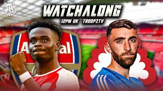 ARSENAL 21 NOTTINGHAM FOREST  PREMIER LEAGUE WATCHALONG W TROOPZ [upl. by Liesa976]