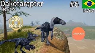 Review do Dakotaraptor Dinossaur World mobile 6 DWM [upl. by Nahtan]