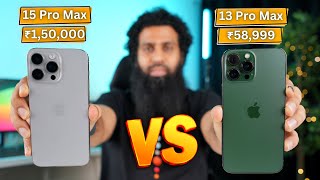 iPhone 15 pro max vs iPhone 13 pro max Full Comparison 2024 [upl. by Hpesoj]