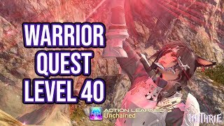 FFXIV 21 0186 Warrior Quest Level 40 [upl. by Grove]