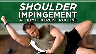 Exercises for Shoulder Impingement  Comprehensive Routine to Do at Home [upl. by Tugman]