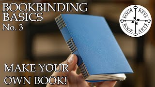 DIY Hard Cover Bookbinding [upl. by Elagiba]