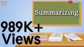 Summary Writing  Learn How to Write Summary  iKen  iKen Edu  iKen App [upl. by Yahs90]