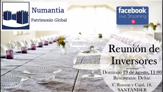 1ª Reunión Anual Numantia Patrimonio Global  19082018 [upl. by Fidelio]